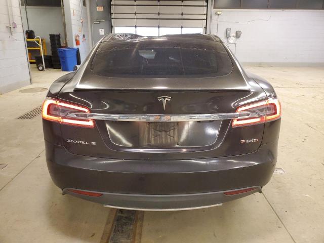 5YJSA1H29EFP63094 - 2014 TESLA MODEL S BLACK photo 6