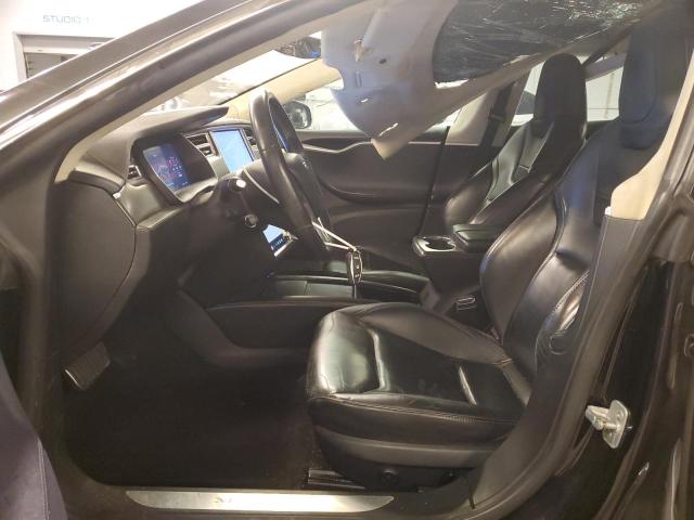 5YJSA1H29EFP63094 - 2014 TESLA MODEL S BLACK photo 7