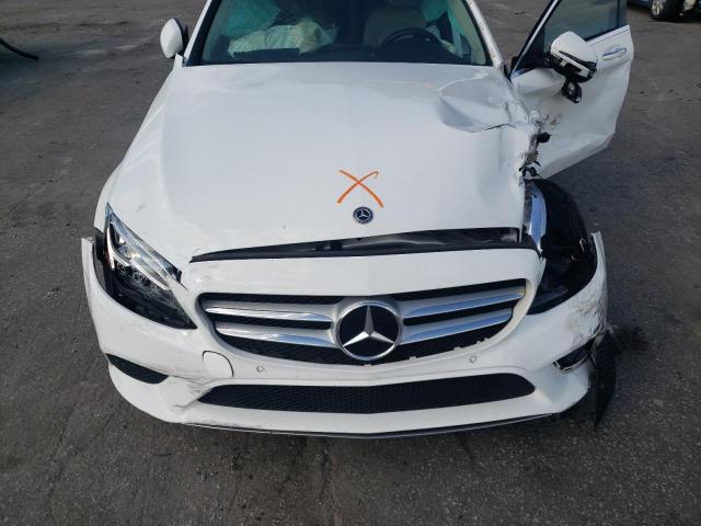 WDDWF8EB8LR544821 - 2020 MERCEDES-BENZ C 300 4MATIC WHITE photo 11