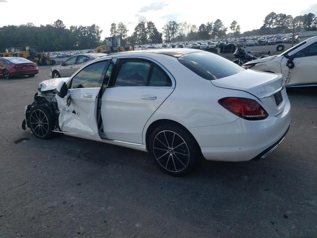WDDWF8EB8LR544821 - 2020 MERCEDES-BENZ C 300 4MATIC WHITE photo 2