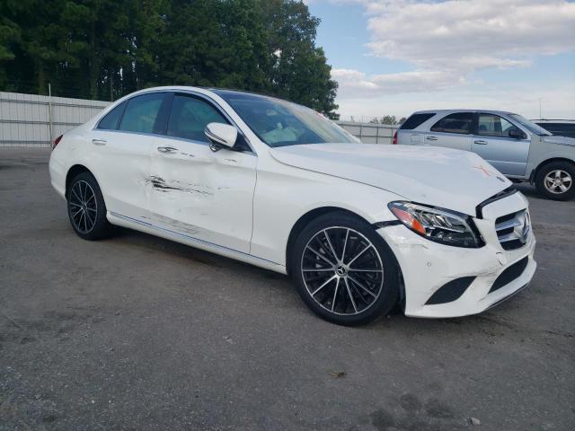 WDDWF8EB8LR544821 - 2020 MERCEDES-BENZ C 300 4MATIC WHITE photo 4