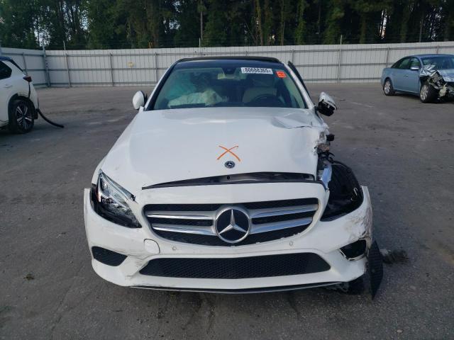 WDDWF8EB8LR544821 - 2020 MERCEDES-BENZ C 300 4MATIC WHITE photo 5