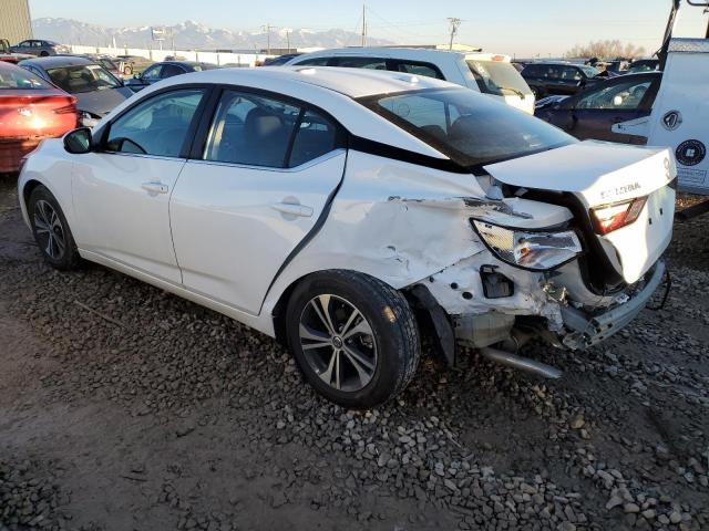 3N1AB8CV3PY240750 - 2023 NISSAN SENTRA SV WHITE photo 2