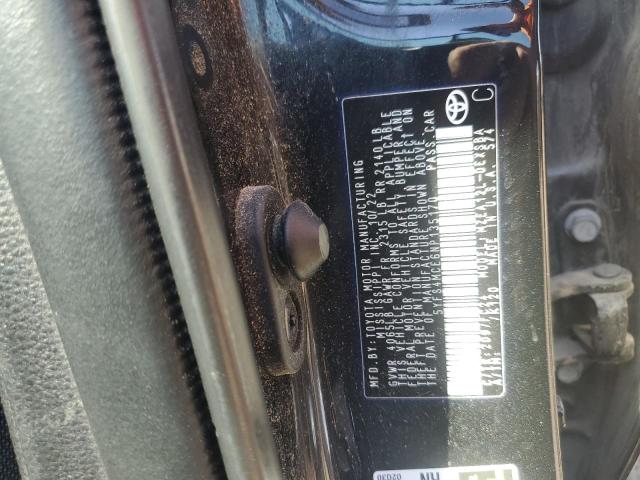 5YFS4MCE6NP135170 - 2022 TOYOTA COROLLA SE 黑色 照片 12