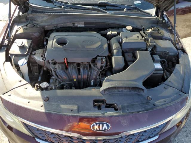 5XXGT4L37KG322638 - 2019 KIA OPTIMA LX მუქწითელი ფოტო 11