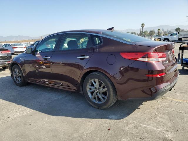 5XXGT4L37KG322638 - 2019 KIA OPTIMA LX მუქწითელი ფოტო 2