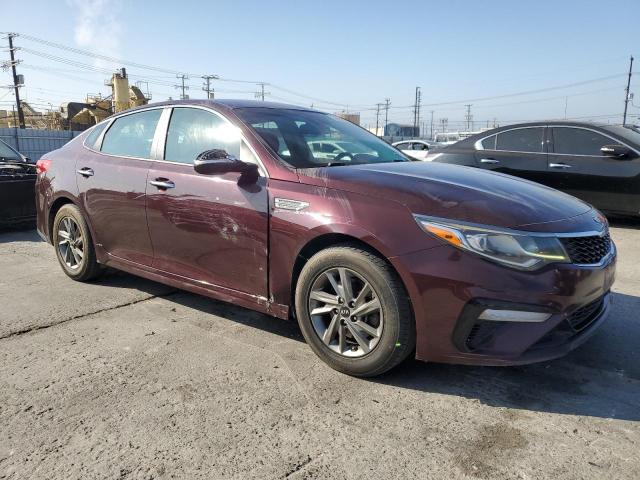 5XXGT4L37KG322638 - 2019 KIA OPTIMA LX მუქწითელი ფოტო 4