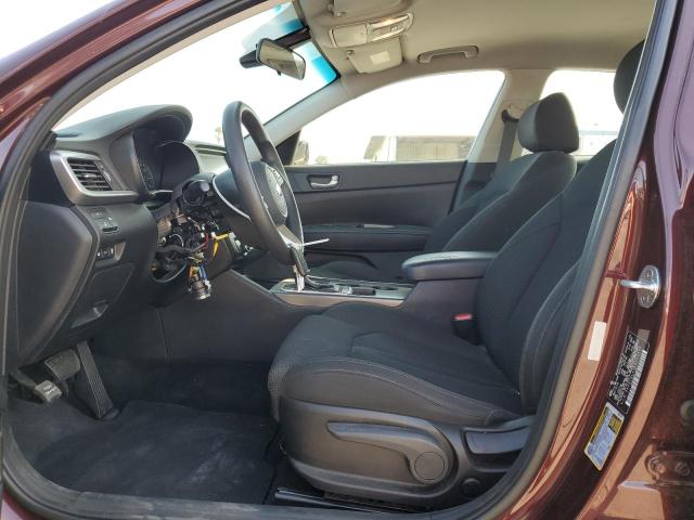 5XXGT4L37KG322638 - 2019 KIA OPTIMA LX მუქწითელი ფოტო 7