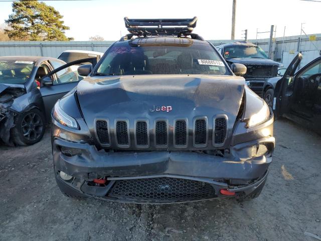 1C4PJMBB4JD532945 - 2018 JEEP CHEROKEE TRAILHAWK BLACK photo 5