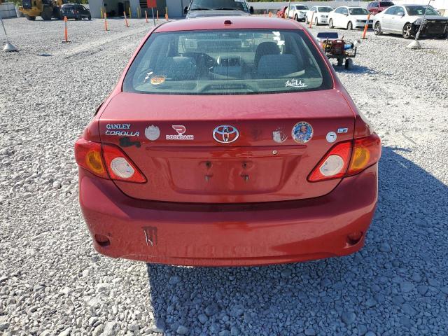 2T1BU4EE4AC304125 - 2010 TOYOTA COROLLA BASE 红色 照片 6