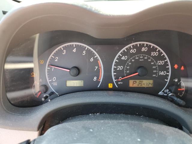 2T1BU4EE4AC304125 - 2010 TOYOTA COROLLA BASE 红色 照片 9