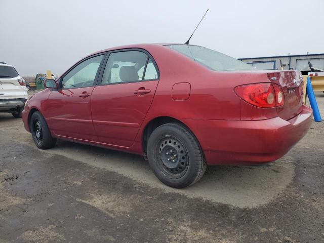 1NXBR32E86Z693843 - 2006 TOYOTA COROLLA CE BURGUNDY photo 2