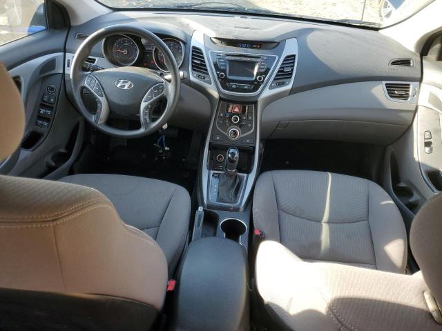 KMHDH4AE7EU136939 - 2014 HYUNDAI ELANTRA SE BLUE photo 8