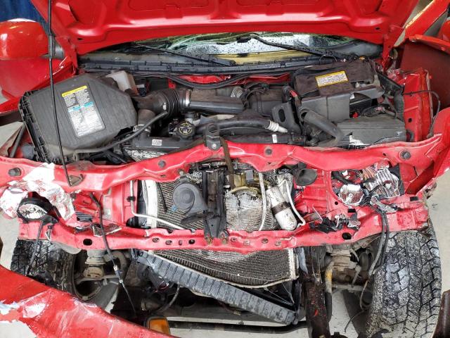 1GCDT13E898103283 - 2009 CHEVROLET COLORADO RED photo 11