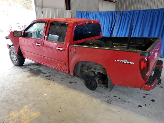 1GCDT13E898103283 - 2009 CHEVROLET COLORADO RED photo 2