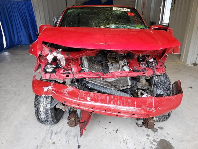 1GCDT13E898103283 - 2009 CHEVROLET COLORADO RED photo 5