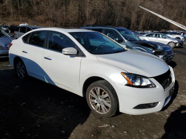 3N1AB7AP7EY272466 - 2014 NISSAN SENTRA S WHITE photo 4