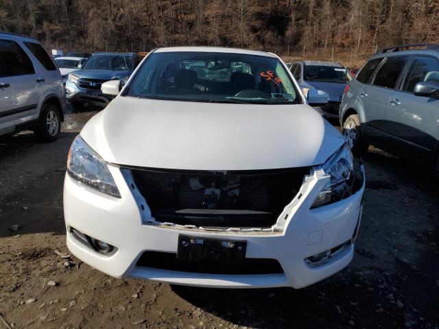 3N1AB7AP7EY272466 - 2014 NISSAN SENTRA S WHITE photo 5