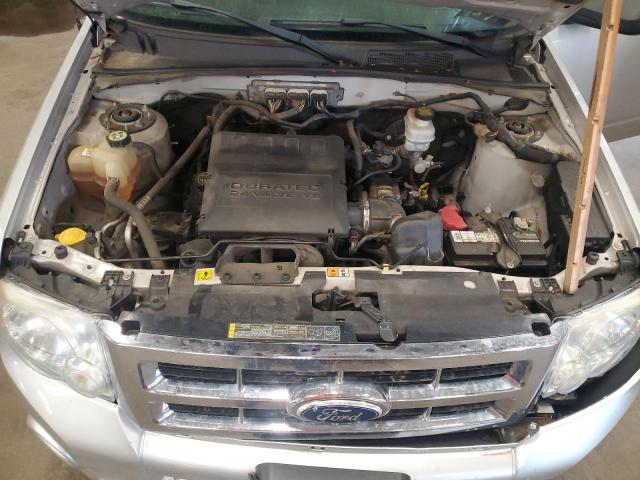 1FMCU9DG6AKA79639 - 2010 FORD ESCAPE XLT SILVER photo 12