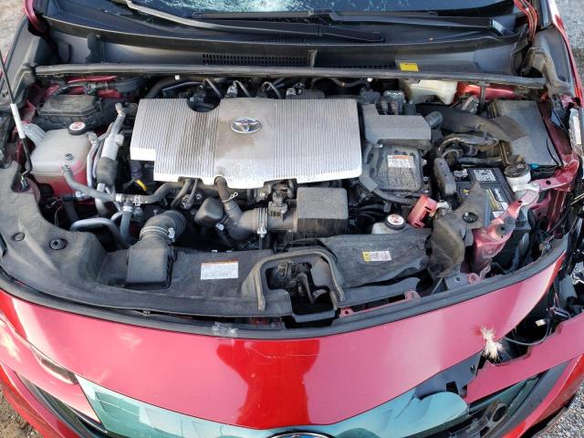 JTDKARFP1H3026888 - 2017 TOYOTA PRIUS PRIM 红色 照片 11