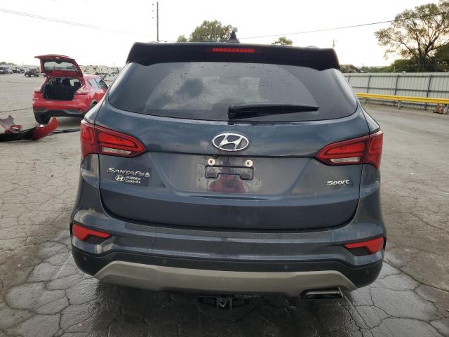 5NMZU3LB5HH041844 - 2017 HYUNDAI SANTA FE S GRAY photo 6