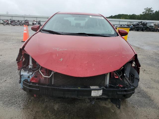 2T1BURHE4FC339098 - 2015 TOYOTA COROLLA L RED photo 5