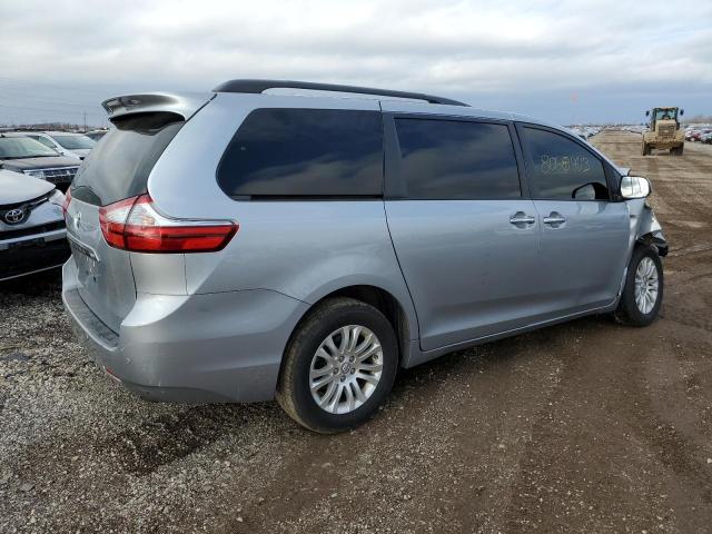 5TDYZ3DC4HS771455 - 2017 TOYOTA SIENNA XLE SILVER photo 3