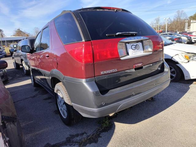 3G5DA03E34S508023 - 2004 BUICK RENDEZVOUS CX RED photo 3