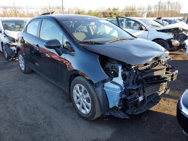 KNADN5A3XD6235093 - 2013 KIA RIO EX BLACK photo 4