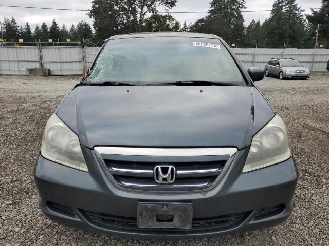 5FNRL38756B423104 - 2006 HONDA ODYSSEY EXL GRAY photo 5