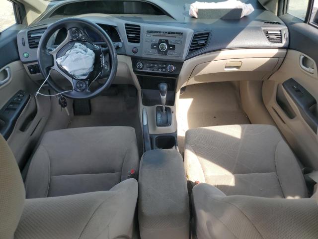 19XFB2F56CE013043 - 2012 HONDA CIVIC LX ნაცრისფერი ფოტო 8