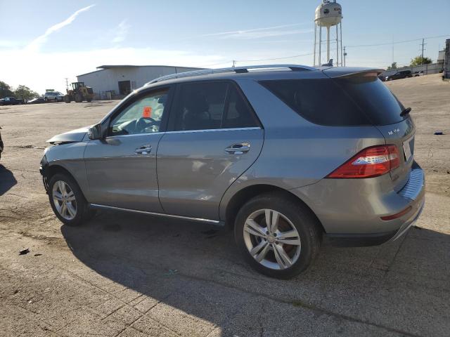 4JGDA5JB5EA423858 - 2014 MERCEDES-BENZ ML 350 ვერცხლისფერი ფოტო 2