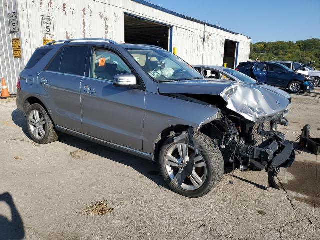 4JGDA5JB5EA423858 - 2014 MERCEDES-BENZ ML 350 ვერცხლისფერი ფოტო 4