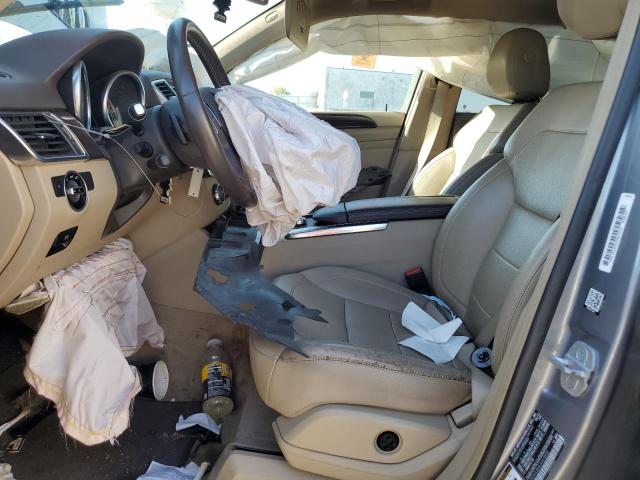 4JGDA5JB5EA423858 - 2014 MERCEDES-BENZ ML 350 ვერცხლისფერი ფოტო 7