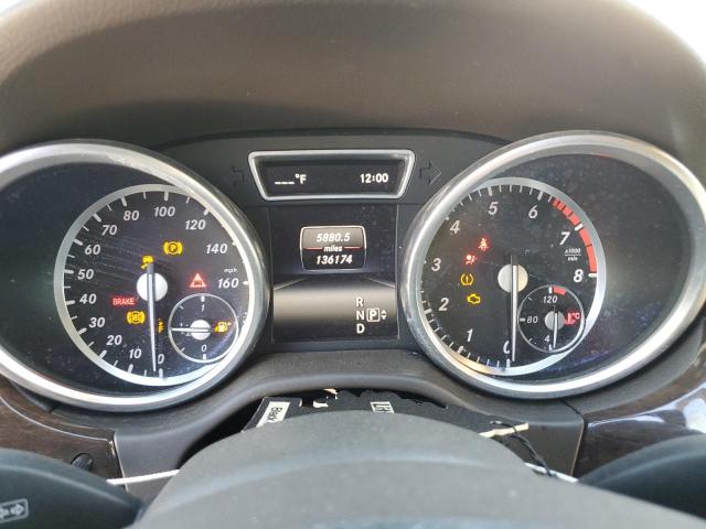 4JGDA5JB5EA423858 - 2014 MERCEDES-BENZ ML 350 ვერცხლისფერი ფოტო 9