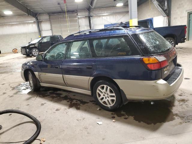 4S3BH675337633626 - 2003 SUBARU LEGACY OUTBACK AWP 蓝色 照片 2