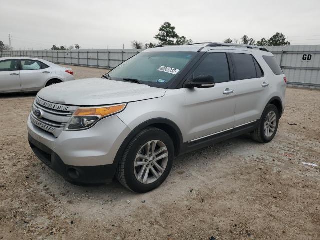 1FM5K7D86EGB42212 - 2014 FORD EXPLORER XLT SILVER photo 1