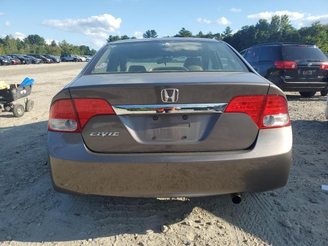2HGFA1F9XBH504221 - 2011 HONDA CIVIC EXL BROWN photo 6