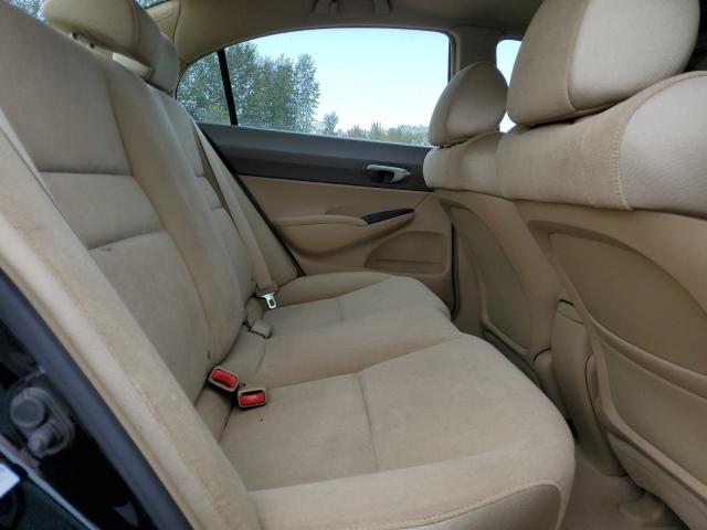 1HGFA16526L030013 - 2006 HONDA CIVIC LX BLACK photo 10