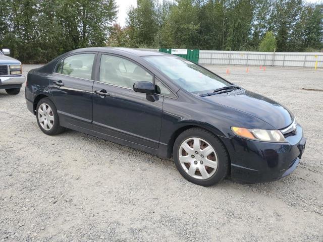 1HGFA16526L030013 - 2006 HONDA CIVIC LX BLACK photo 4