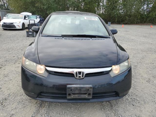 1HGFA16526L030013 - 2006 HONDA CIVIC LX BLACK photo 5