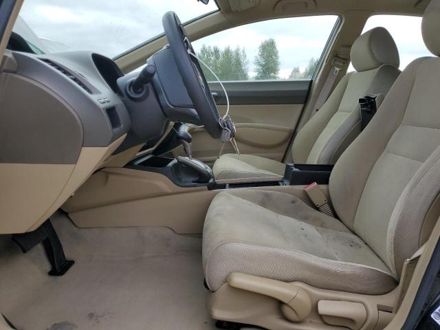 1HGFA16526L030013 - 2006 HONDA CIVIC LX BLACK photo 7