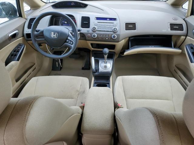 1HGFA16526L030013 - 2006 HONDA CIVIC LX BLACK photo 8