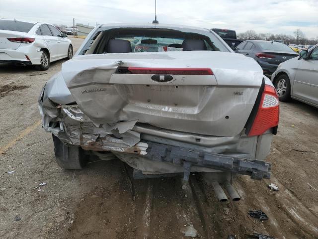 3FAHP0HA1BR150168 - 2011 FORD FUSION SE SILVER photo 6