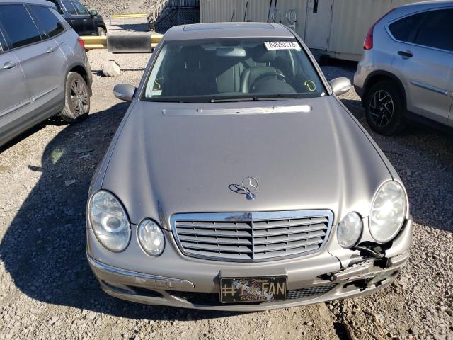 WDBUF65J93A162078 - 2003 MERCEDES-BENZ E 320 SILVER photo 5