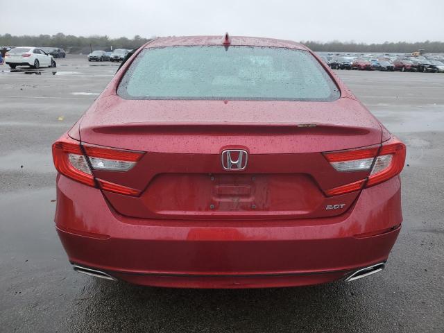 1HGCV2F59JA029992 - 2018 HONDA ACCORD EXL RED photo 6