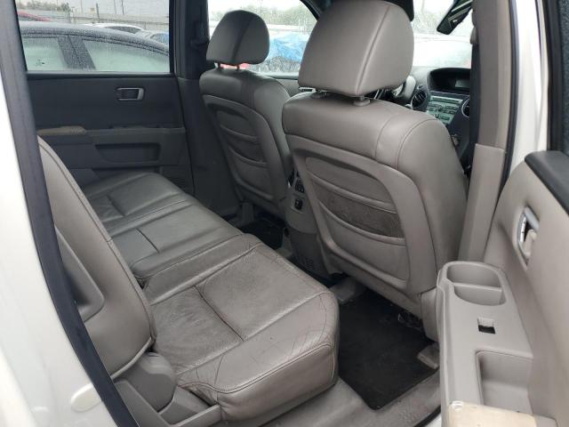 5FNYF48509B040828 - 2009 HONDA PILOT EXL WHITE photo 11