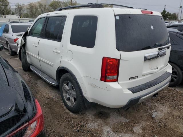 5FNYF48509B040828 - 2009 HONDA PILOT EXL WHITE photo 2