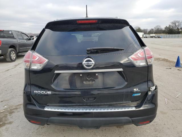 5N1AT2MT1EC786632 - 2014 NISSAN ROGUE S BLACK photo 6