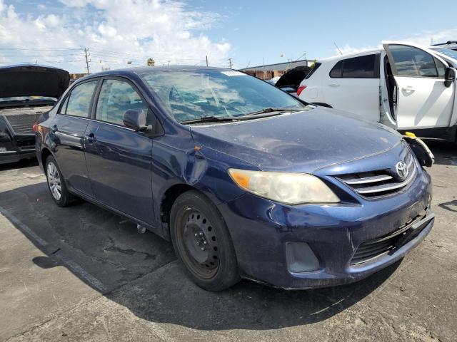 5YFBU4EE4DP131677 - 2013 TOYOTA COROLLA BASE Կապույտ լուսանկար 4